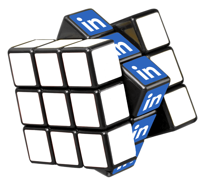 Rubik's cube HelpIn | agence LinkedIn