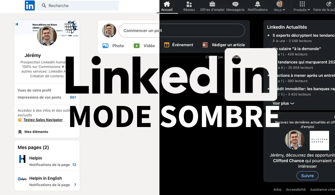 Comment Activer Le Mode Sombre Sur Linkedin? (Linkedin Dark Mode)