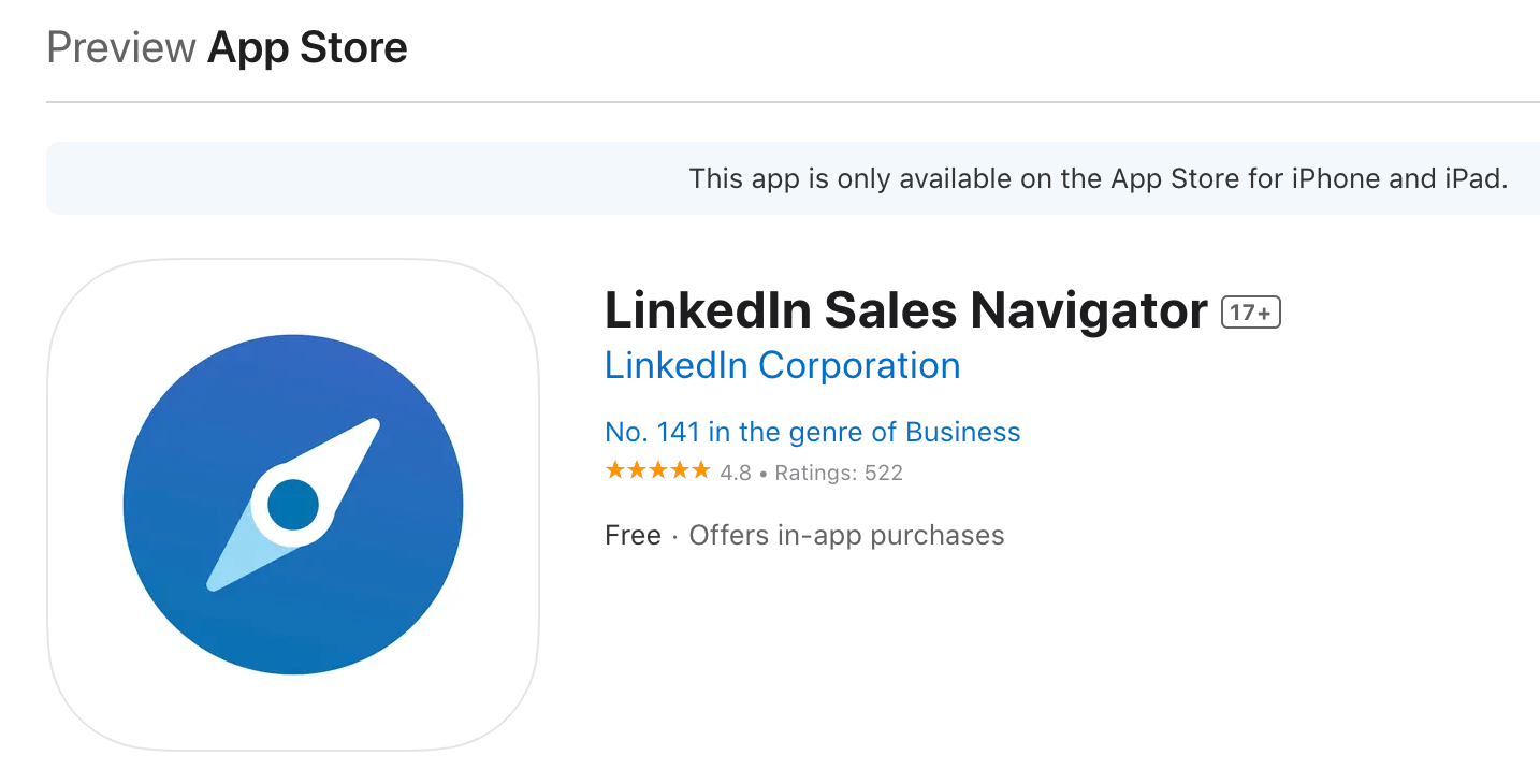 Linkedin Sales Navigator Logo