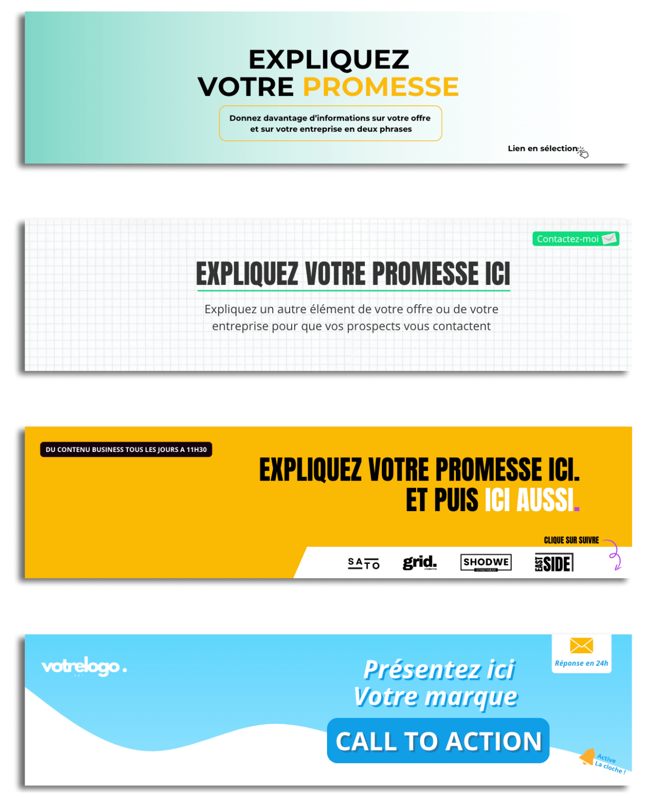 Bannière Linkedin : taille, dimensions, format. Tout savoir